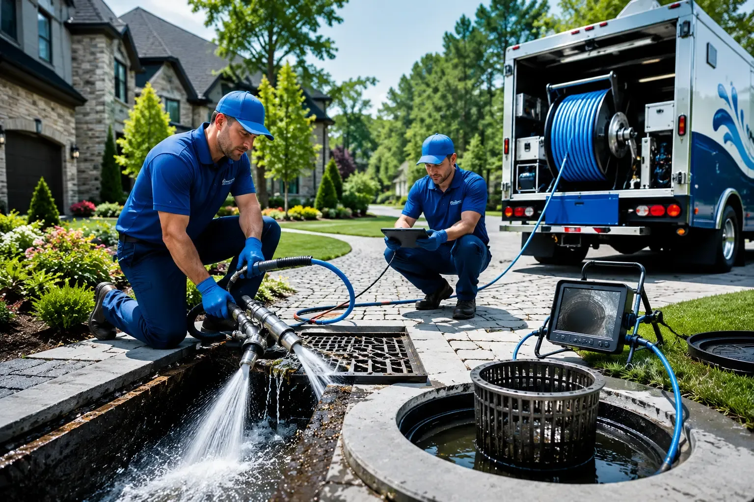 Local outdoor drain cleaning professionals in Sycamore, OH